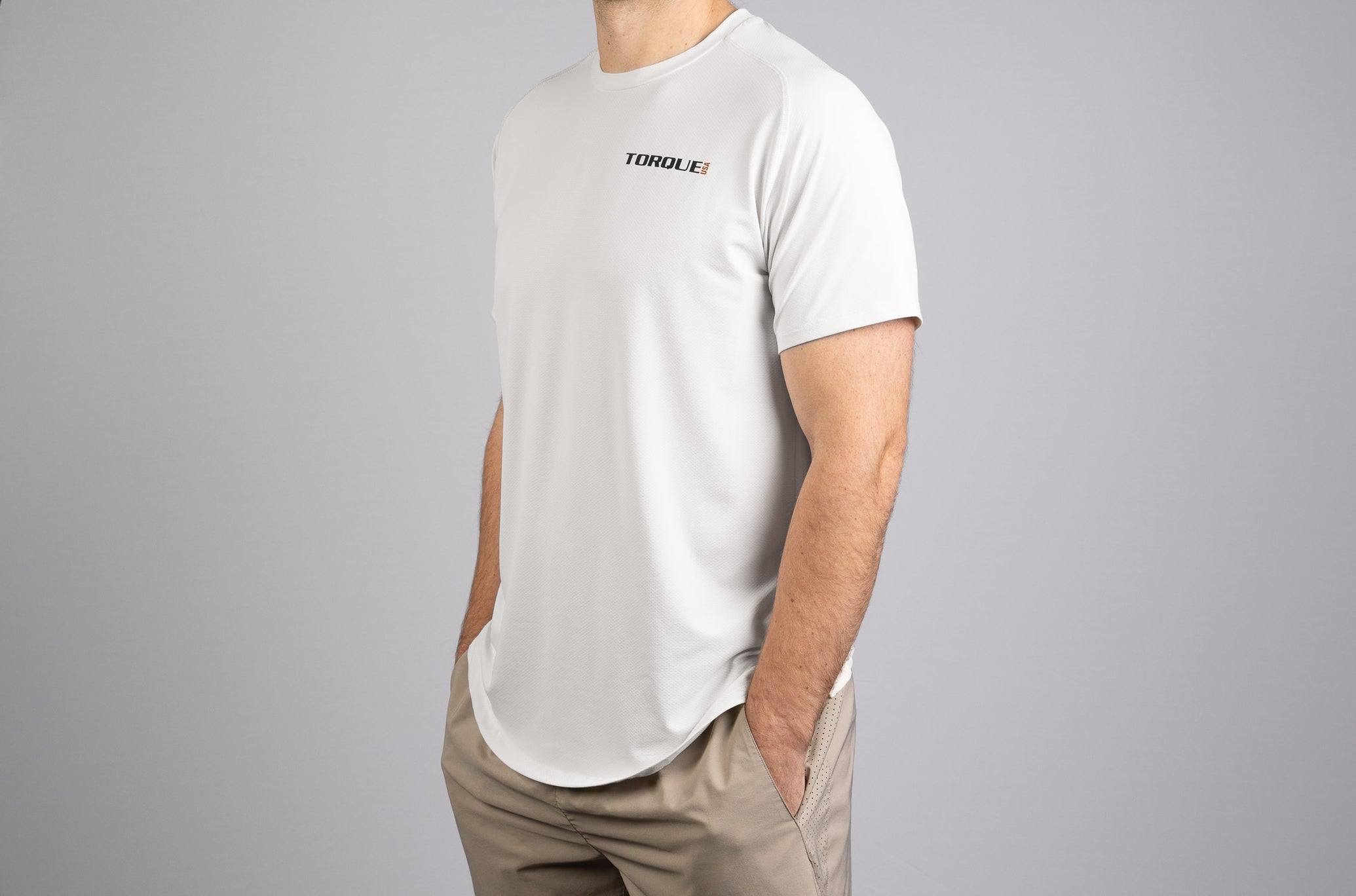 Torque x Royalty - Performance Short Sleeve - White